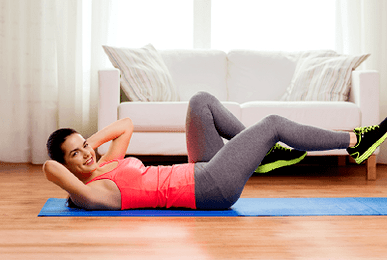 Упражнения, чтобы избавиться от жира на животе